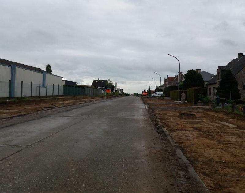 Dansaertlaan te Dilbeek en Groot-Bijgaarden: heraanleg wegenis en riolering