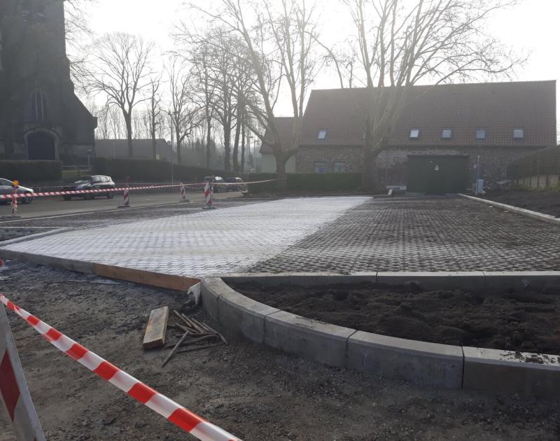 Herdebeekstraat te Sint-Anna-Pede: Aanleg nieuwe parking