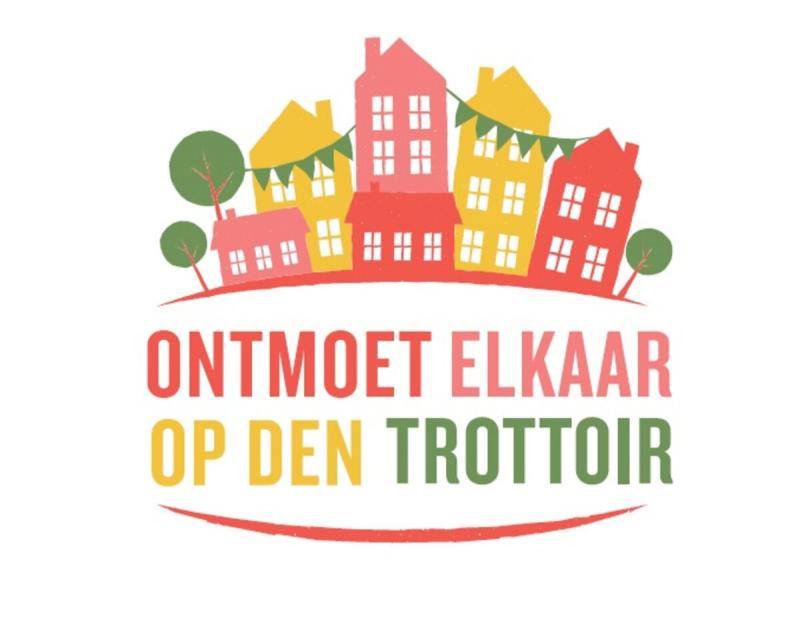 Ontmoet elkaar op den trottoir