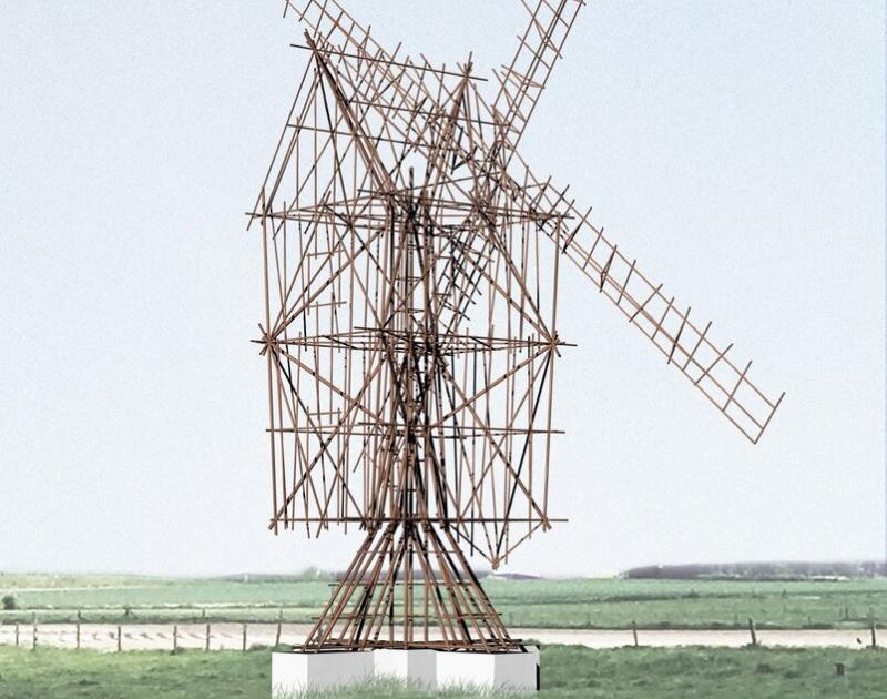 Gijs Van Vaerenbergh - Study for a Windmill