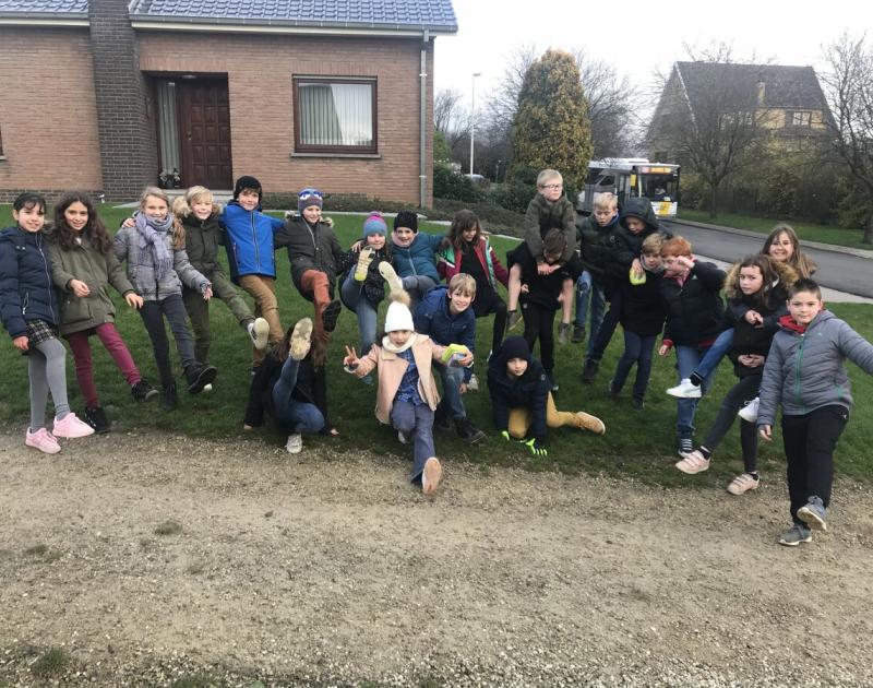 Foto met slechts 20 voeten op de grond