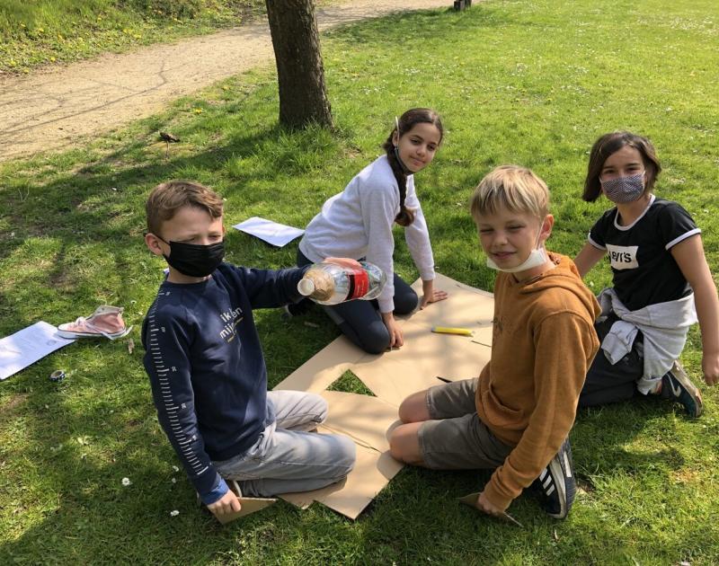 Wij bouwen een raket
