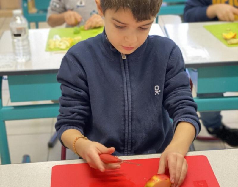 Fruitbrochette maken