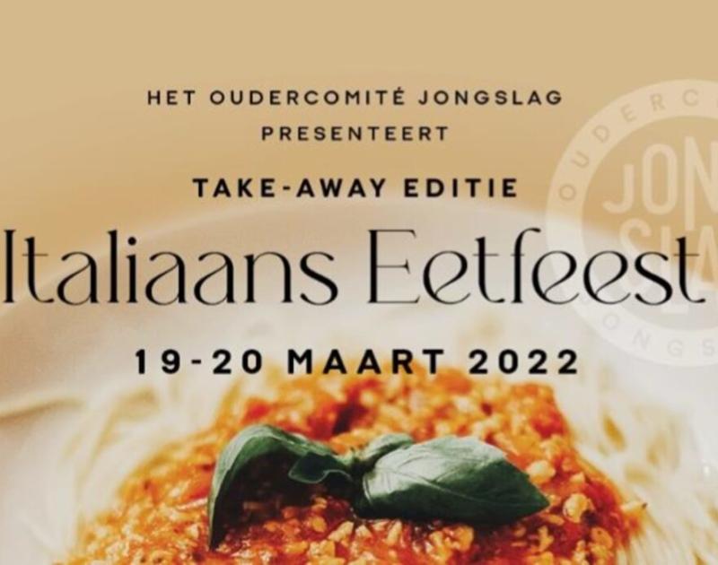 Italiaans eetfeest Jongslag Take-away editie