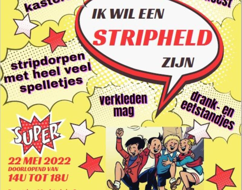 Schoolfeest "Ik wil een stripheld zijn"