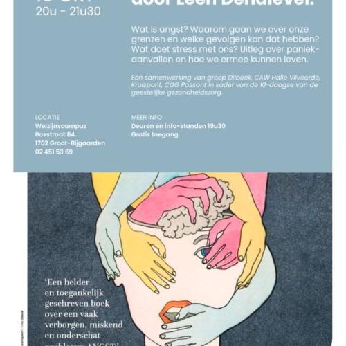 'Asem', een lezing met Leen Dendievel over mentale gezondheid & omgaan met angsten © Leen Dendievel