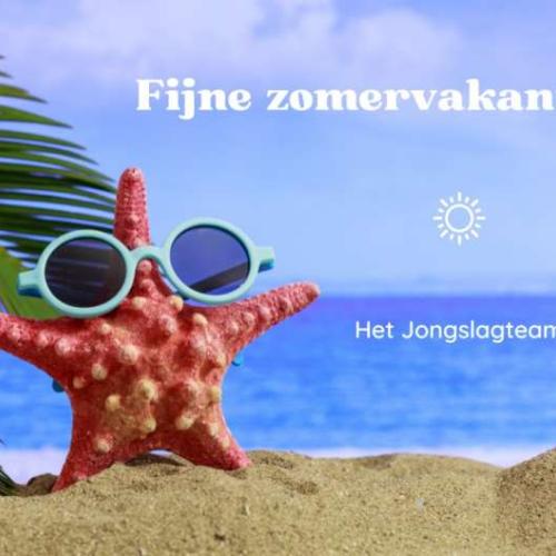 Fijne zomervakantie