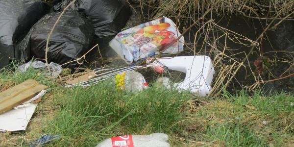 Afval verbranden of dumpen verboden