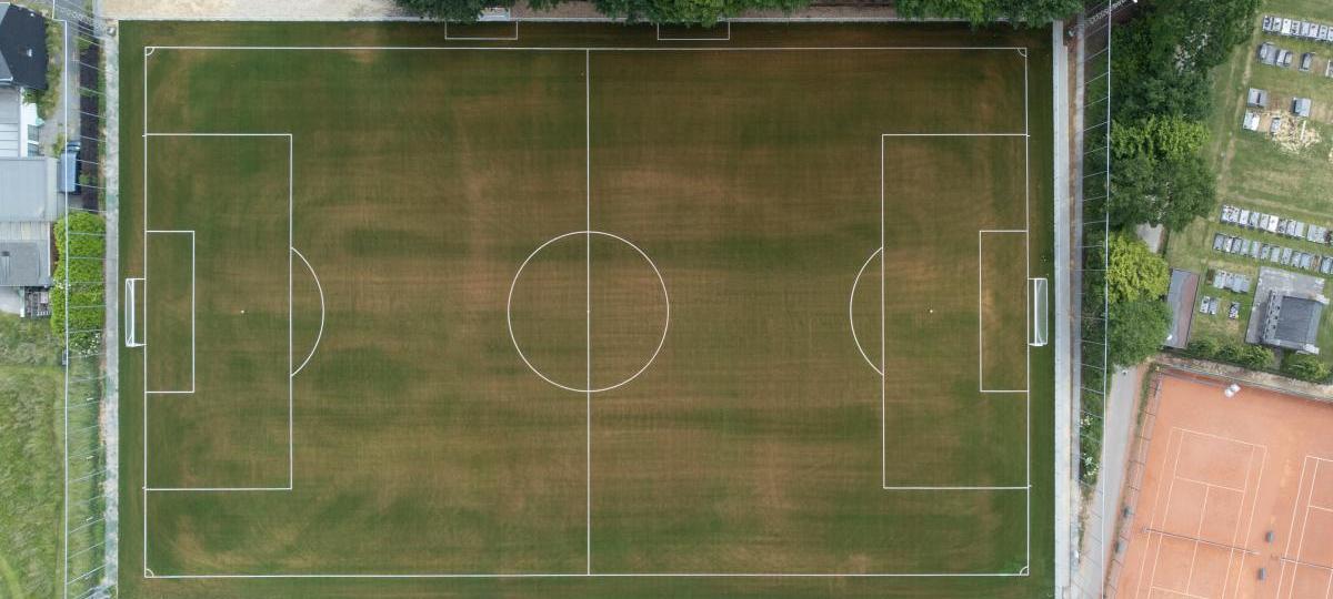 Voetbalveld kunstgras